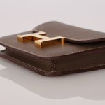 Hermès Constance Slim Wallet Naturel Epsom GHW
