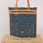 Louis Vuitton Monogram Denim Sac Plat