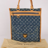 Louis Vuitton Monogram Denim Sac Plat