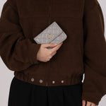 Chanel Mini Belt Bag on Chain Grey Caviar GHW