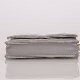 Chanel Mini Belt Bag on Chain Grey Caviar GHW