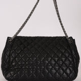 Chanel Jumbo Paris-Moscow Embossed Flap Black Calfskin RHW
