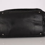 Chanel Jumbo Paris-Moscow Embossed Flap Black Calfskin RHW
