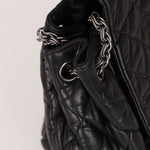 Chanel Jumbo Paris-Moscow Embossed Flap Black Calfskin RHW