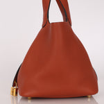Hermès Picotin 18 Orange Clemence GHW