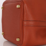 Hermès Picotin 18 Orange Clemence GHW