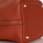 Hermès Picotin 18 Orange Clemence GHW