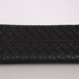 Chanel Medium Just Mademoiselle Bowling Bag Black Lambskin AGHW