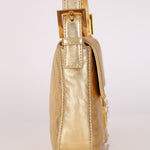 Fendi Baguette Metallic Gold GHW