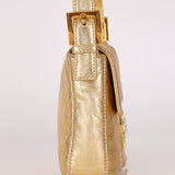 Fendi Baguette Metallic Gold GHW