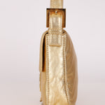 Fendi Baguette Metallic Gold GHW