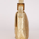 Fendi Baguette Metallic Gold GHW