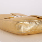 Fendi Baguette Metallic Gold GHW