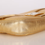 Fendi Baguette Metallic Gold GHW