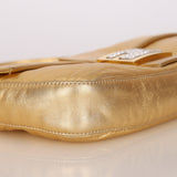 Fendi Baguette Metallic Gold GHW
