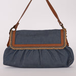 Fendi Chef Denim Shoulder Bag