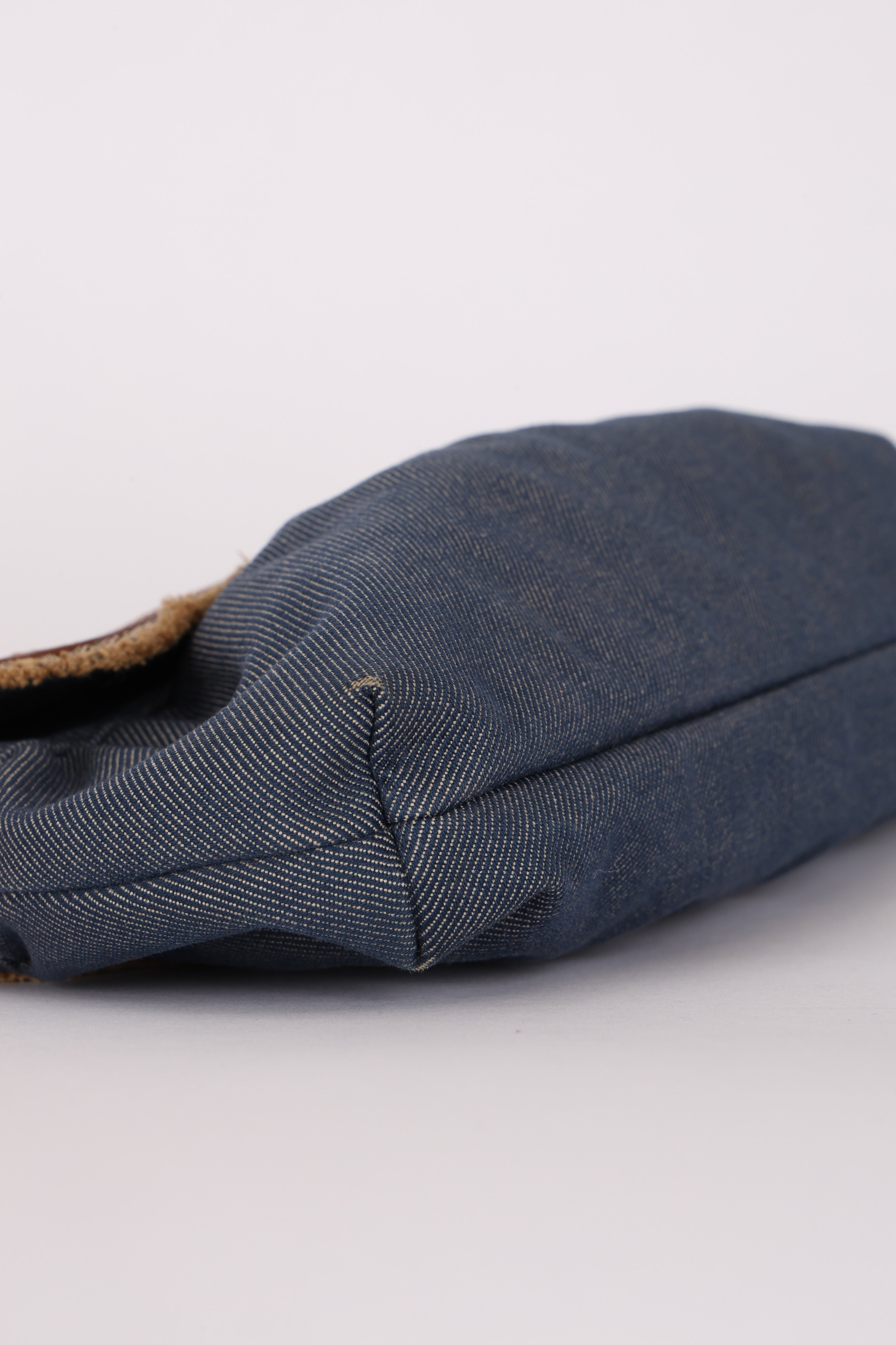 Fendi Chef Denim Shoulder Bag