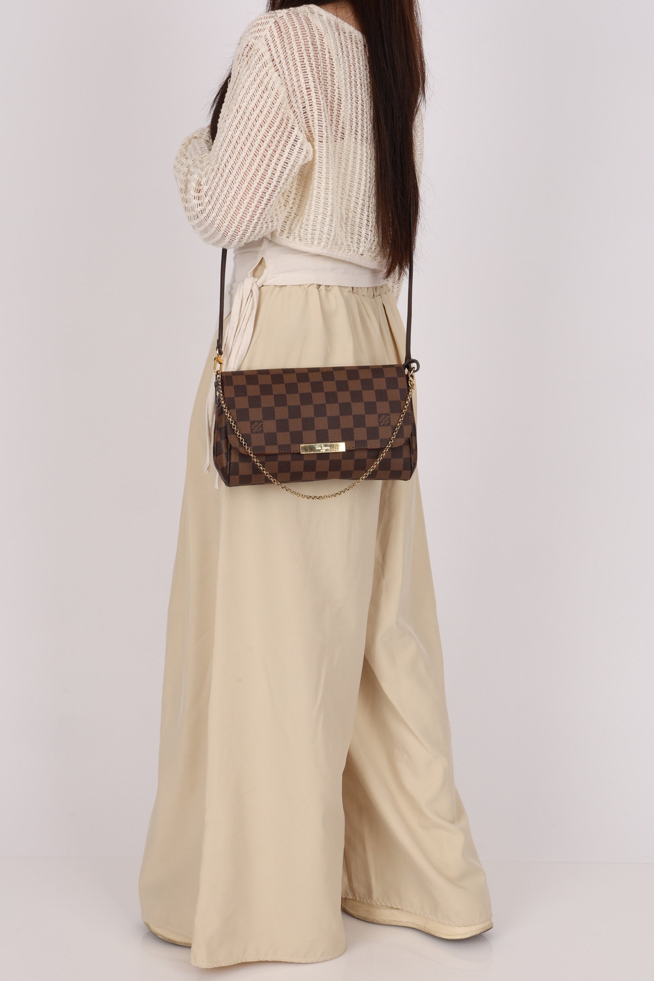 Louis Vuitton Damier Ebene Favorite MM