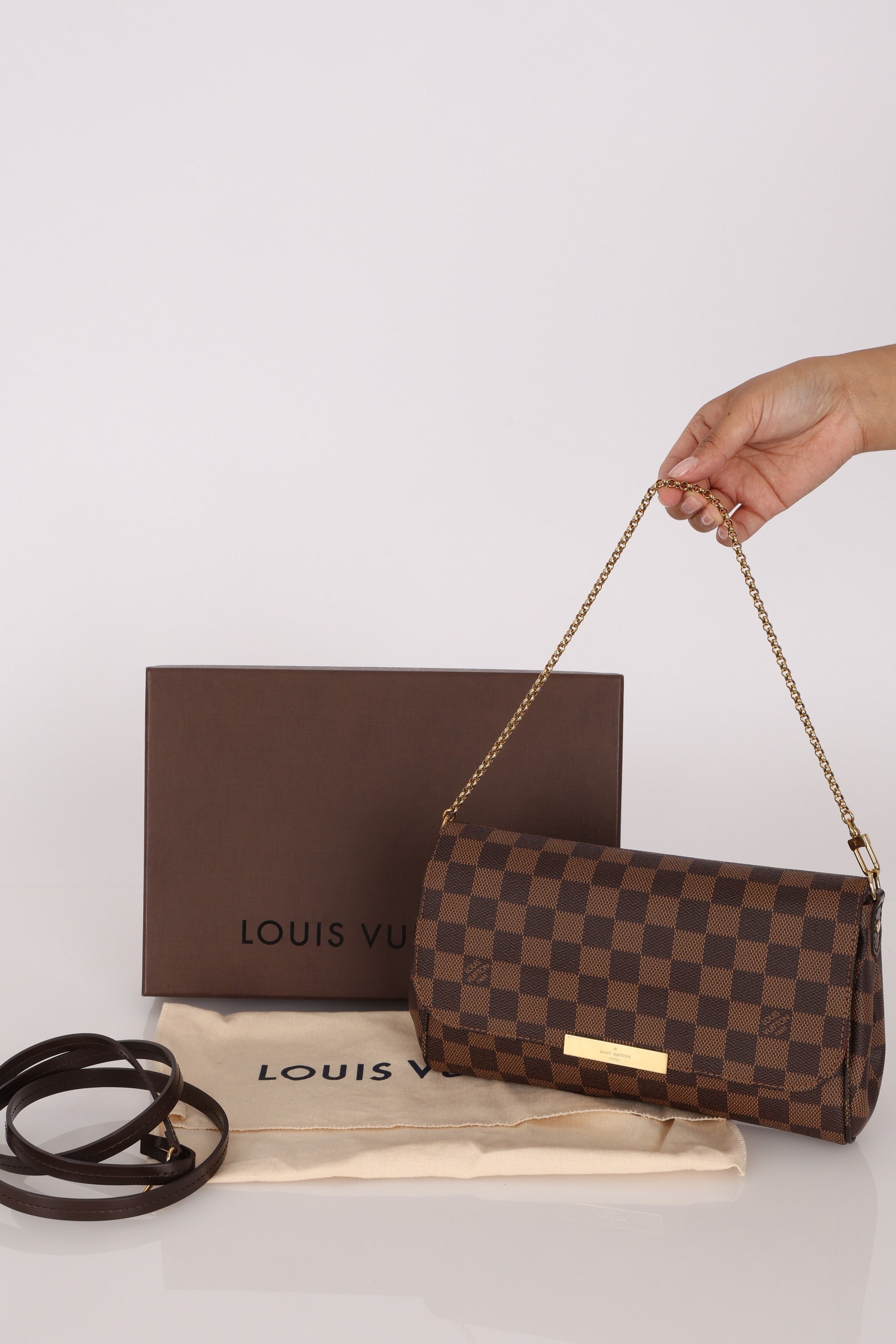 Louis Vuitton Damier Ebene Favorite MM