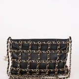 Chanel Frame Chain Bag Black Lambskin 2020 GHW