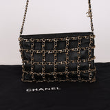 Chanel Frame Chain Bag Black Lambskin 2020