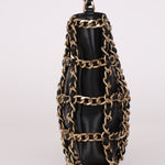 Chanel Frame Chain Bag Black Lambskin 2020