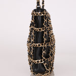 Chanel Frame Chain Bag Black Lambskin 2020