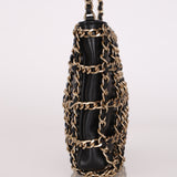 Chanel Frame Chain Bag Black Lambskin 2020
