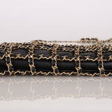 Chanel Frame Chain Bag Black Lambskin 2020