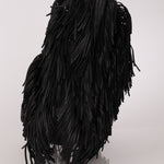 Prada Fringe Hobo Black Nappa