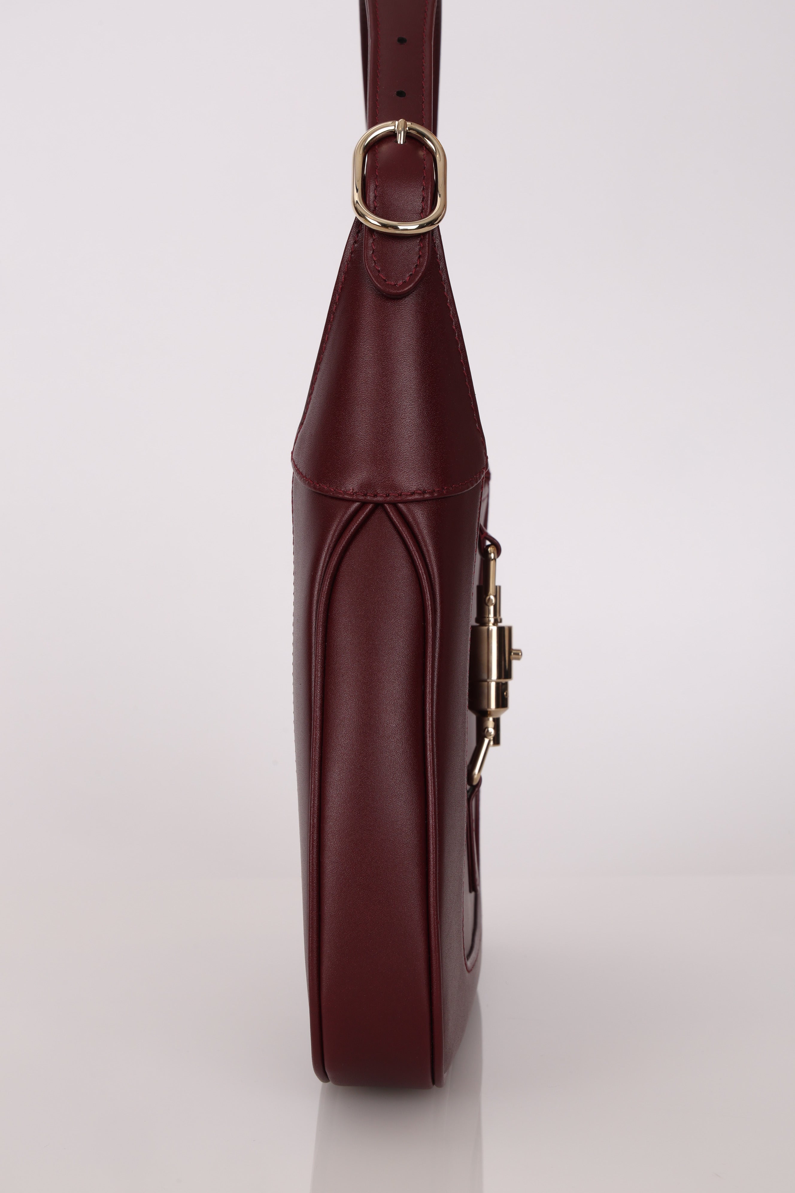 Gucci Medium Jackie 1961 Bag Bordeaux Calfskin