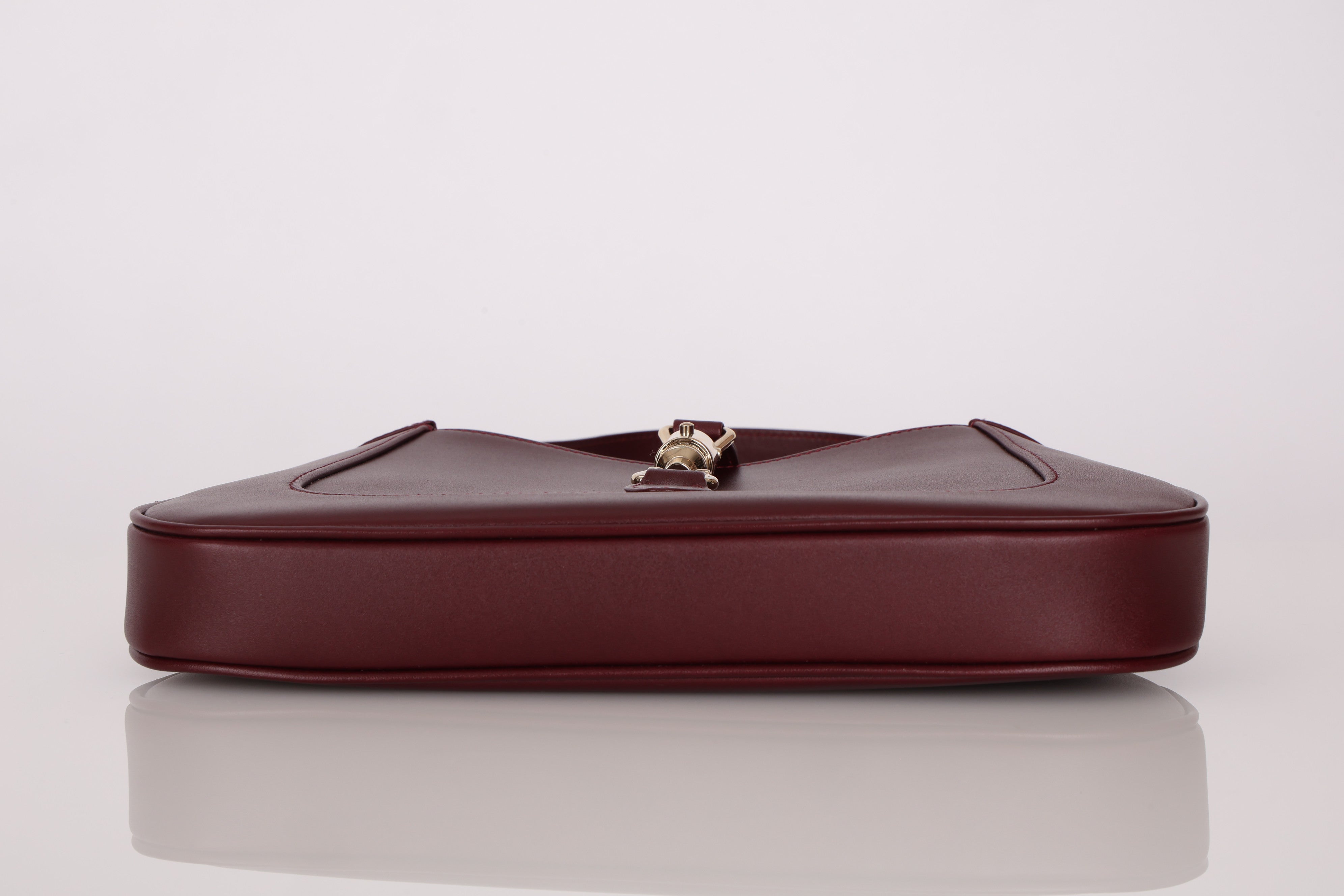 Gucci Medium Jackie 1961 Bag Bordeaux Calfskin
