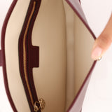 Gucci Medium Jackie 1961 Bag Bordeaux Calfskin