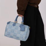 Louis Vuitton Damier Denim 3D Speedy Bandouliere 30