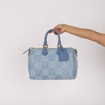 Louis Vuitton Damier Denim 3D Speedy Bandouliere 30