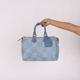 Louis Vuitton Damier Denim 3D Speedy Bandouliere 30