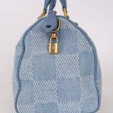 Louis Vuitton Damier Denim 3D Speedy Bandouliere 30
