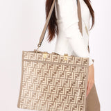 Fendi Medium Zucca Chenille Sunshine Tote