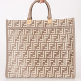 Fendi Medium Zucca Chenille Sunshine Tote