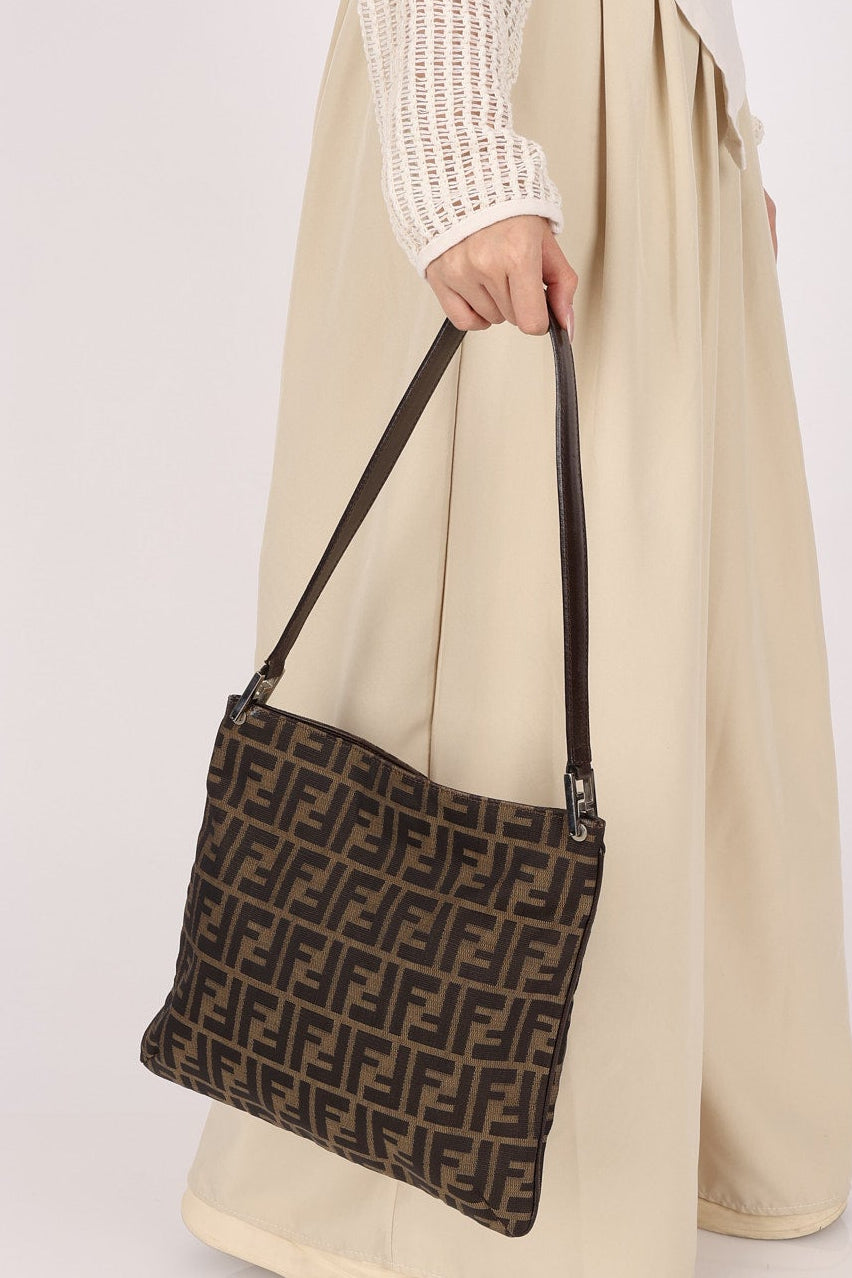 Fendi Zucca Shoulder Bag