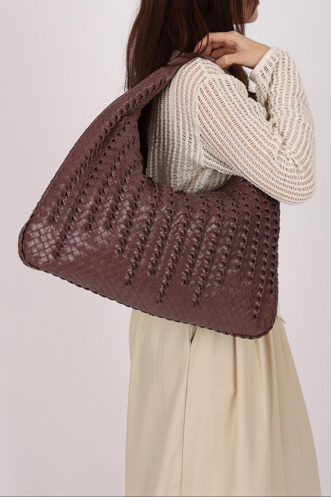 Bottega Veneta Large Intrecciato Hobo