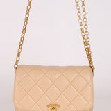 Chanel Bijoux Coin Flap Beige Lambskin AGHW