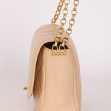 Chanel Bijoux Coin Flap Beige Lambskin AGHW