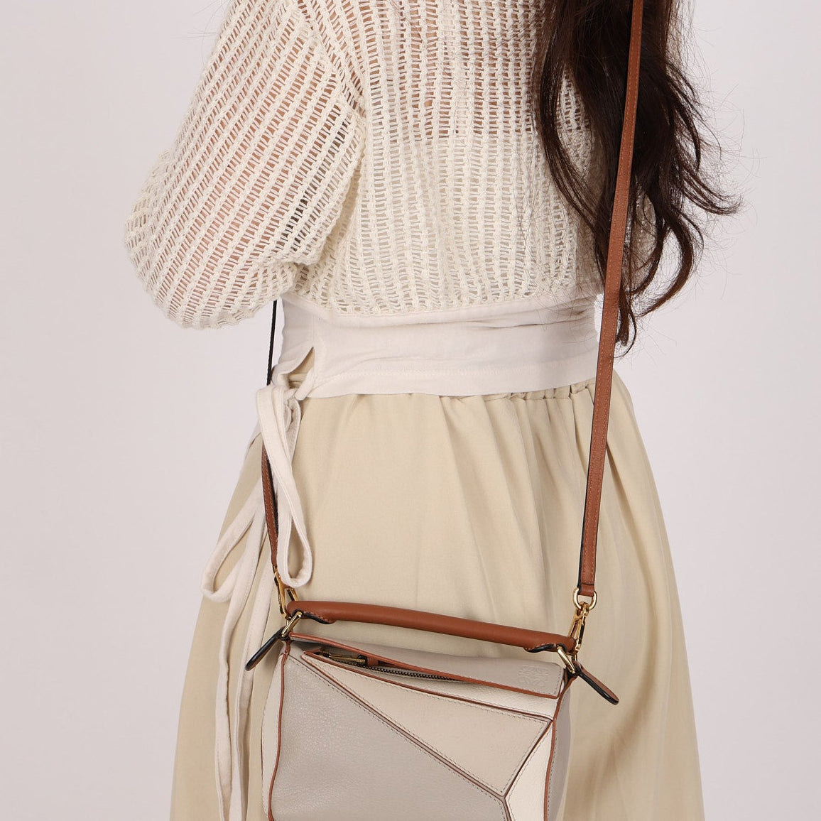 Loewe Bicolor Mini Puzzle Bag