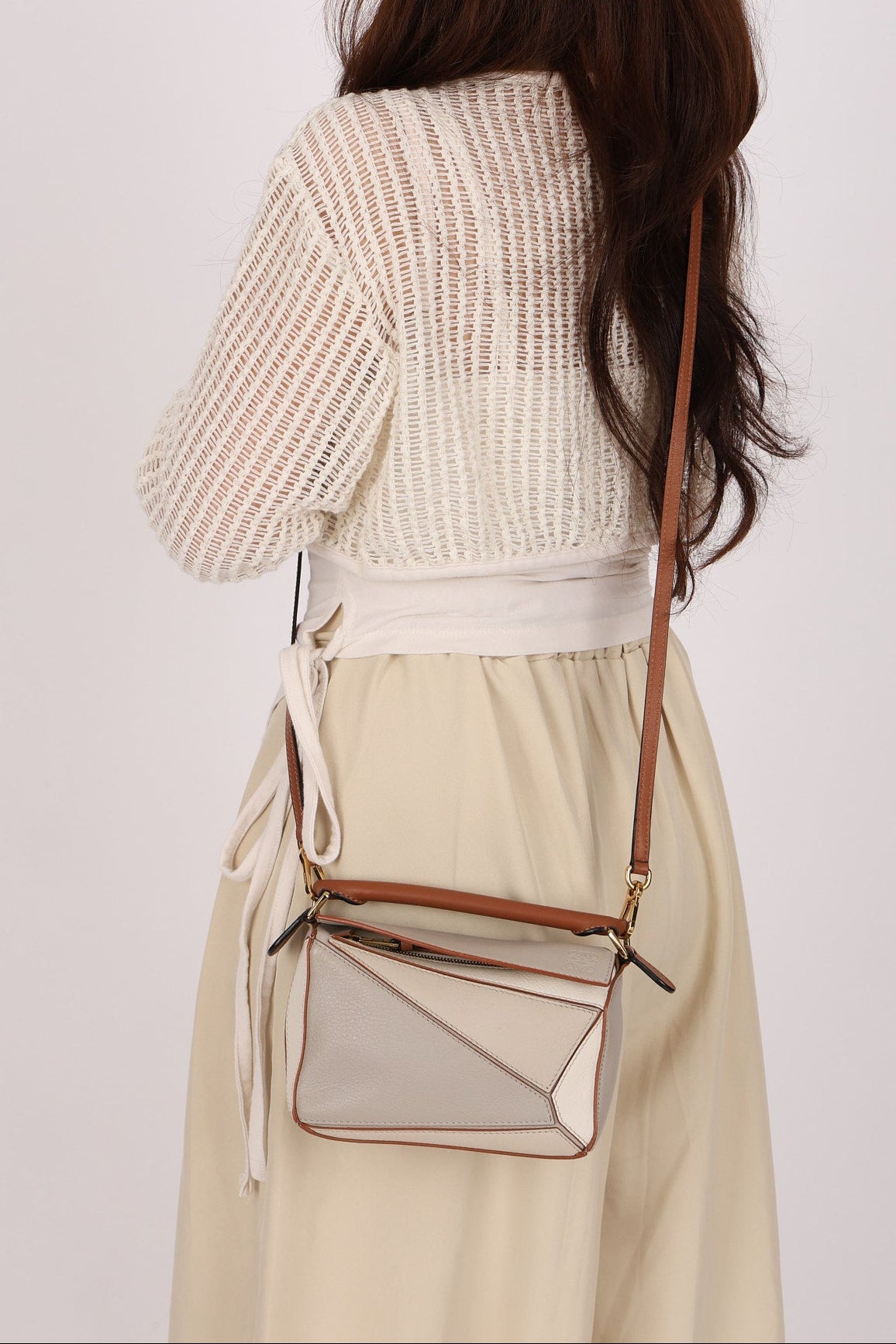 Loewe Bicolor Mini Puzzle Bag