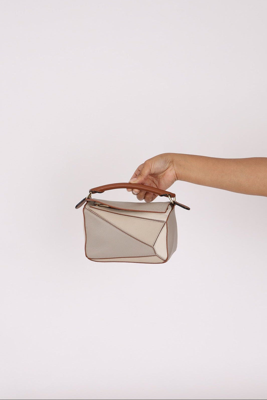 Loewe Bicolor Mini Puzzle Bag