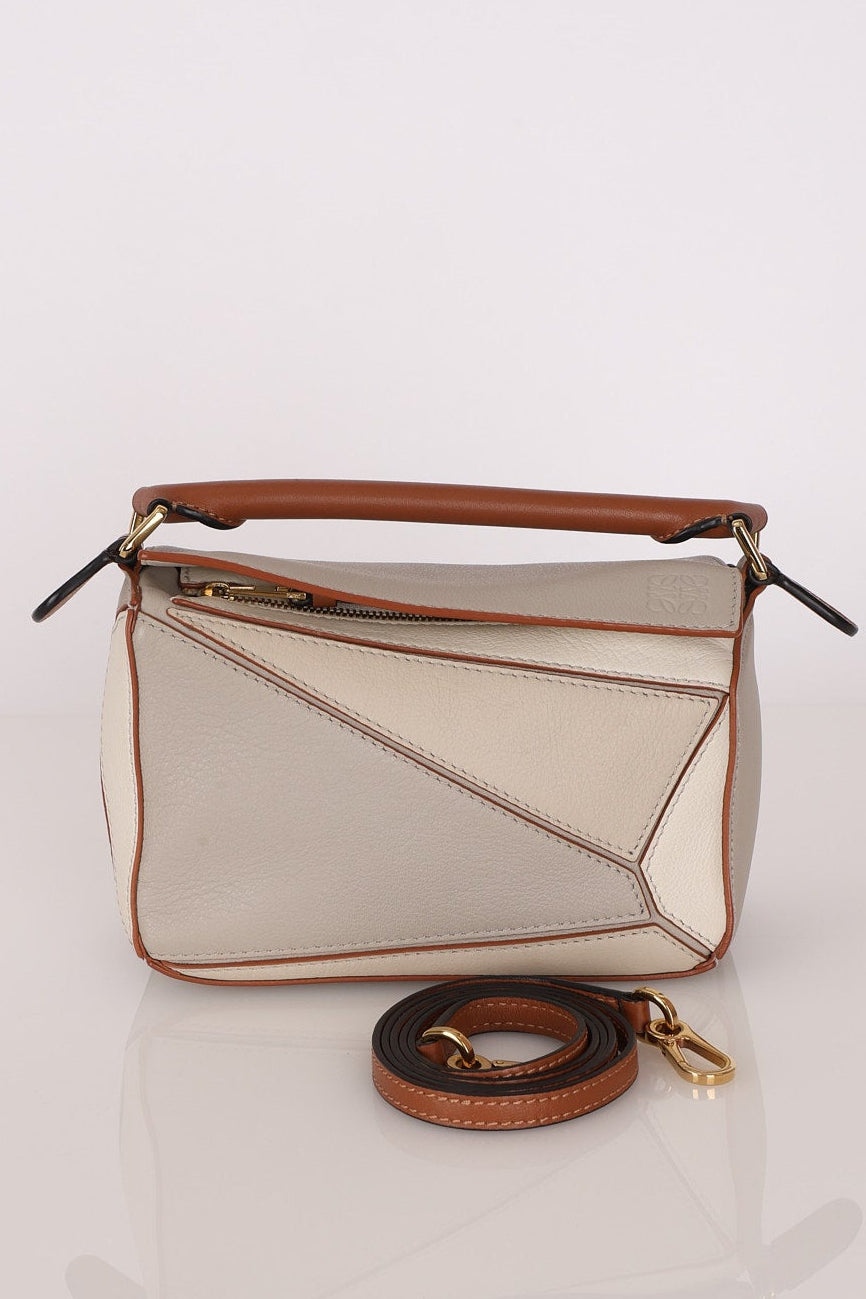 Loewe Bicolor Mini Puzzle Bag