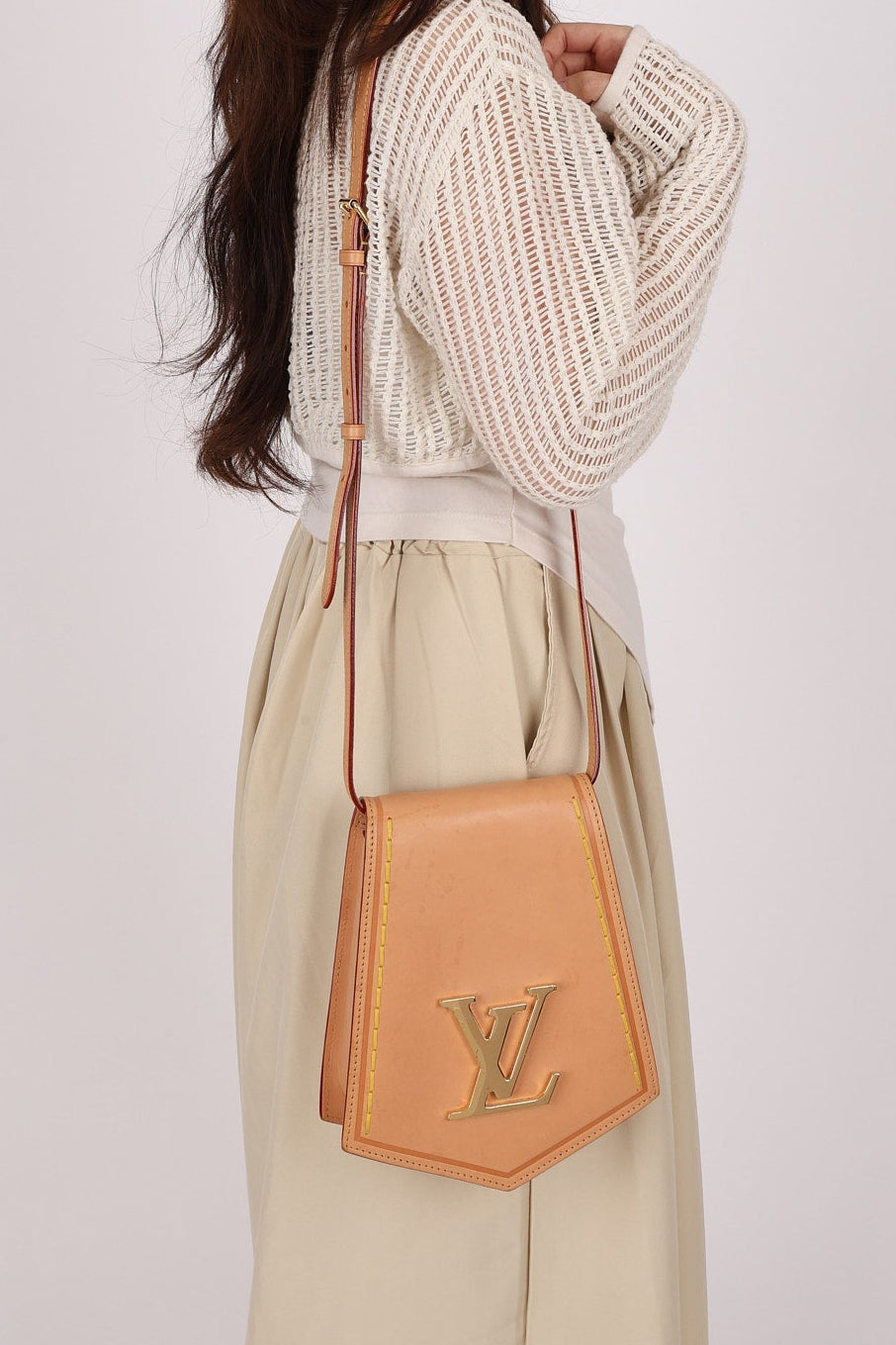Louis Vuitton Key Bell XL Vachetta Bag