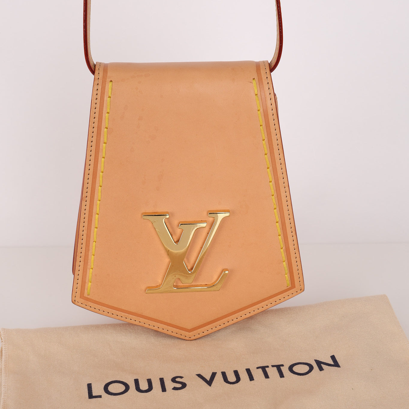 Louis Vuitton Key Bell XL Vachetta Bag