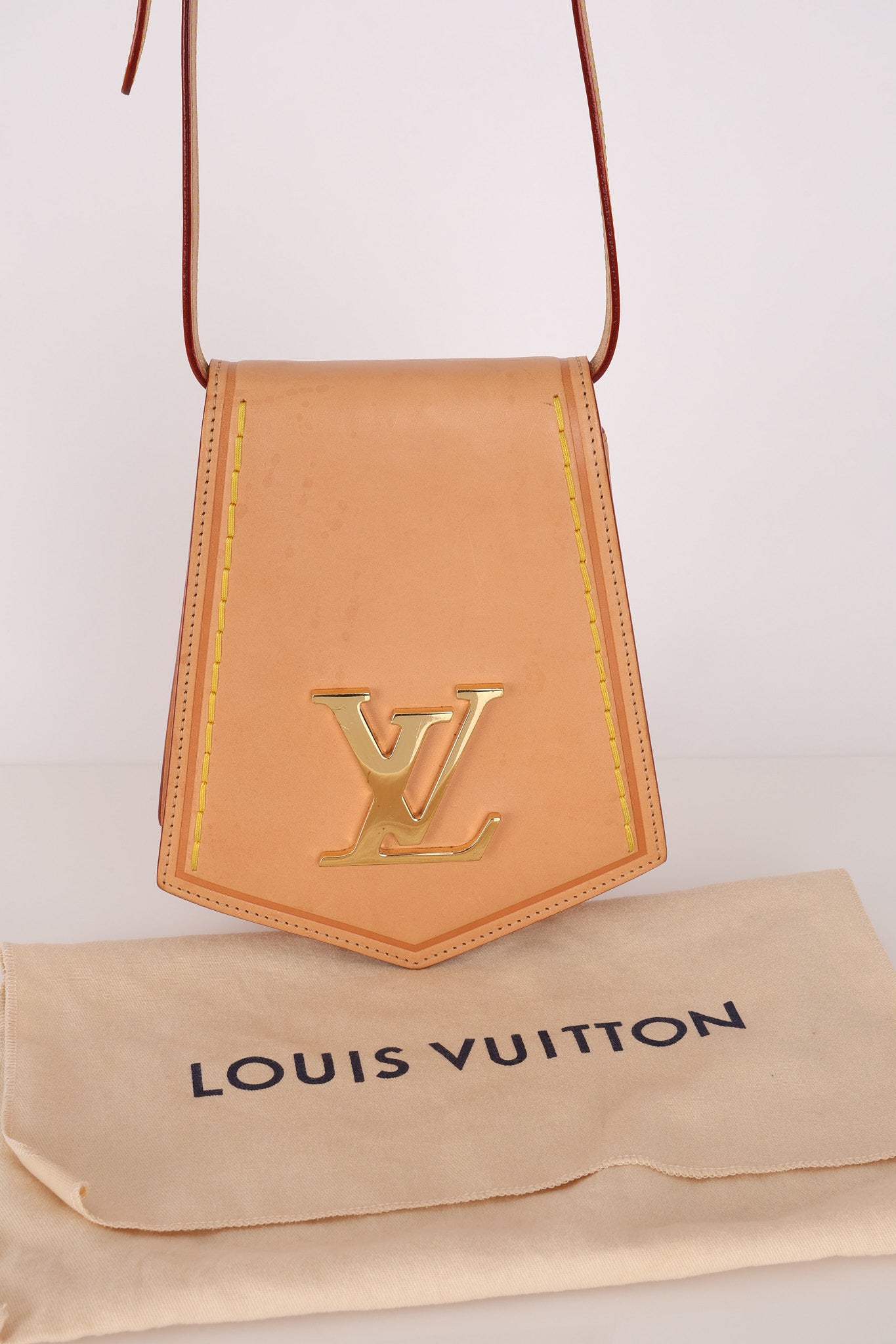 Louis Vuitton Key Bell XL Vachetta Bag